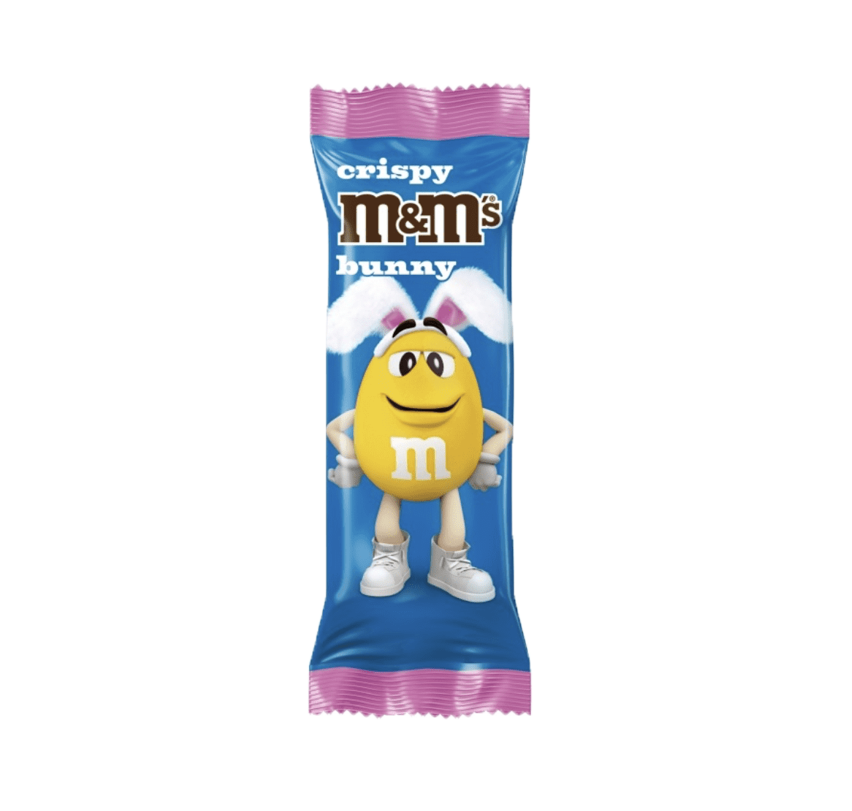 M&M's Coelho de Páscoa Crispy de Chocolate ao Leite 29g 1