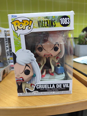 Pop Funko Villains Cruella de Vil 1083