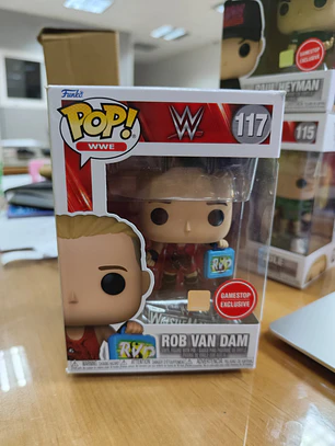 Pop Funko WWE Rob Van Dan 117 Exc Game Stop