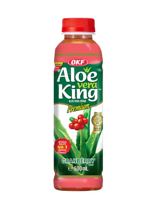 Bebida OKF Aloe Vera King Cranberry 500ml KOR