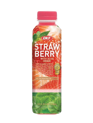 Suco de morango com aloe vera OKF 500ml KOR
