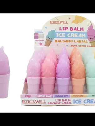 Balsamo Labial LETICIA WELL ICE CREAM