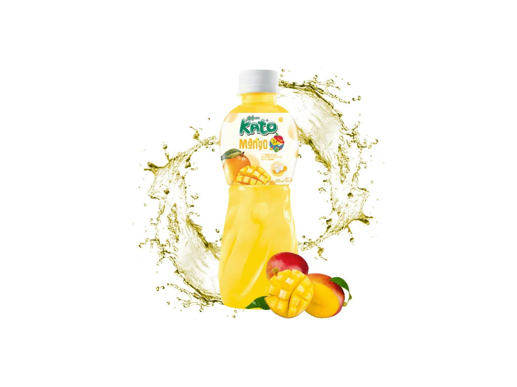 Sumo de Manga Kato com GelÃ©ia de Nata De Coco 320ml 1