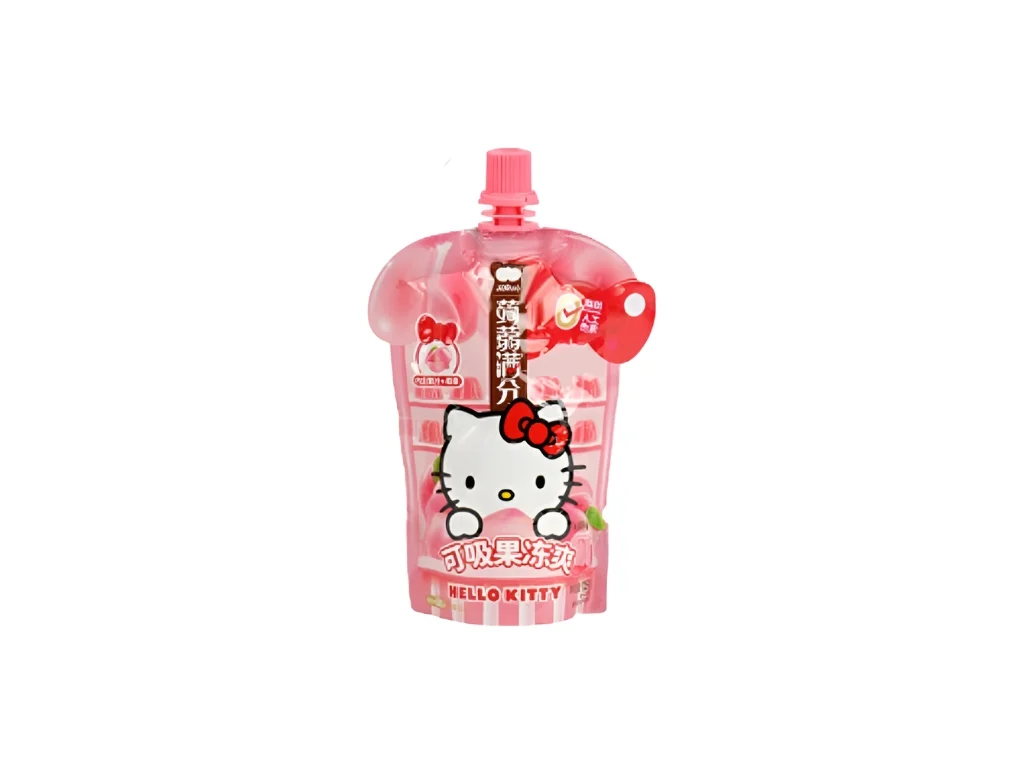 YJPZ Hello Kitty Gelatina de PÃªssego 125g CHN 1