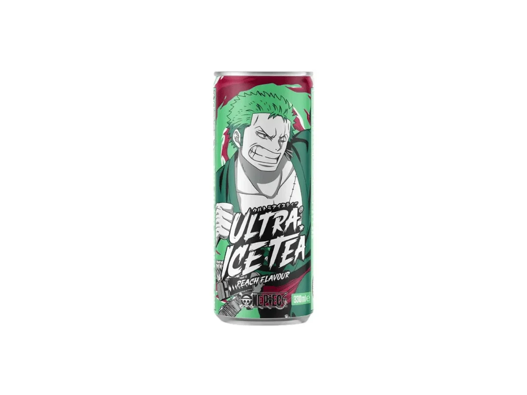 One Piece Ultra Ice Tea PÃªssego Zoro 330ml UE 1