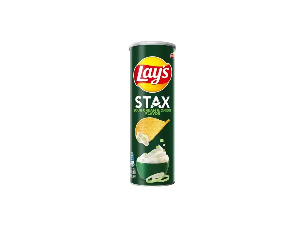 Lay's Stax Creme Azedo e Cebola 90g CHN 1