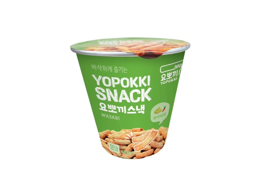 Yopokki Wasabi Snack 50g 1