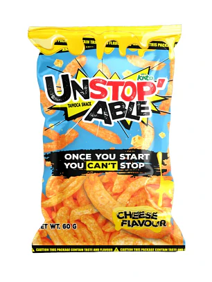Kato Unstoppable Cheese Tapioca Snack 60g