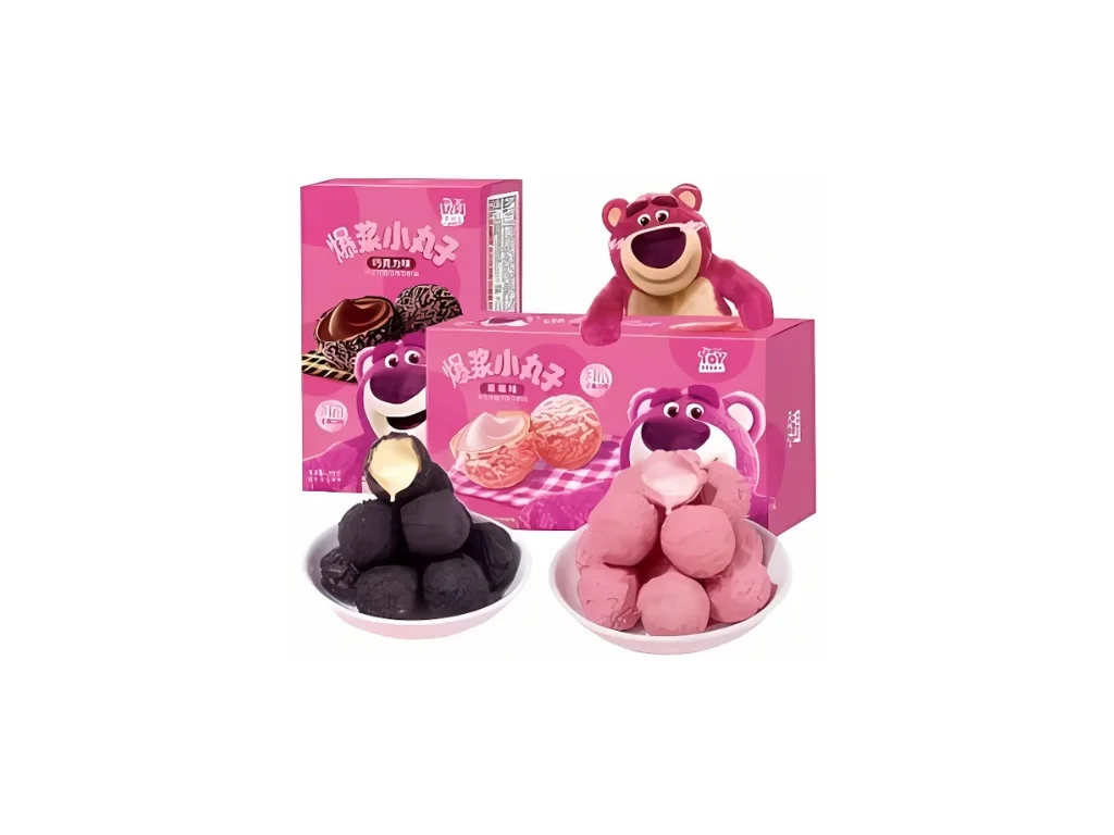 Binqi & Disney Lotso Bola de Morango 50g CHN 1