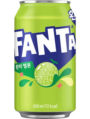 Fanta MelÃ£o Coreia 350ml