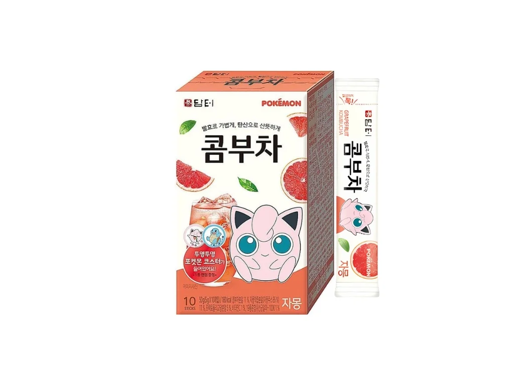 Damtuh Pokemon Toranja Kombucha em PÃ³ Stick 50g 1