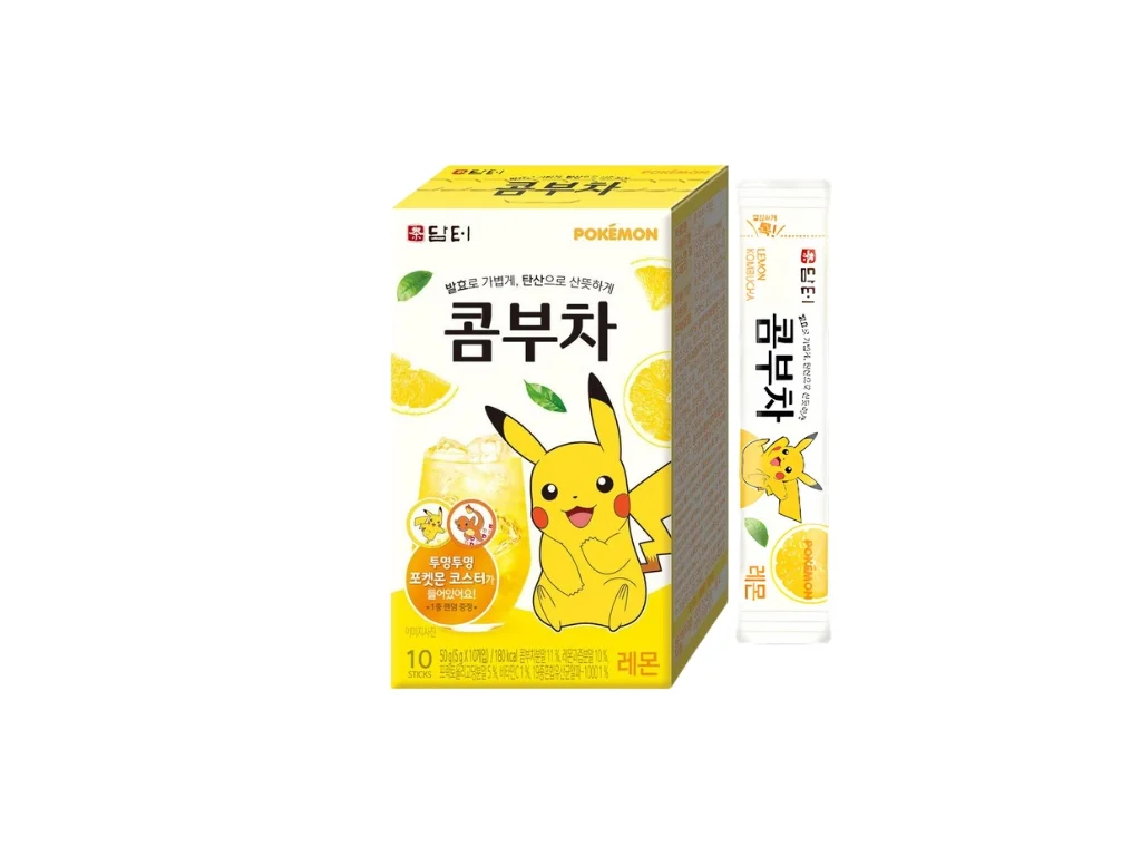Damtuh Pokemon LimÃ£o Kombucha Powder Stick 50g 1
