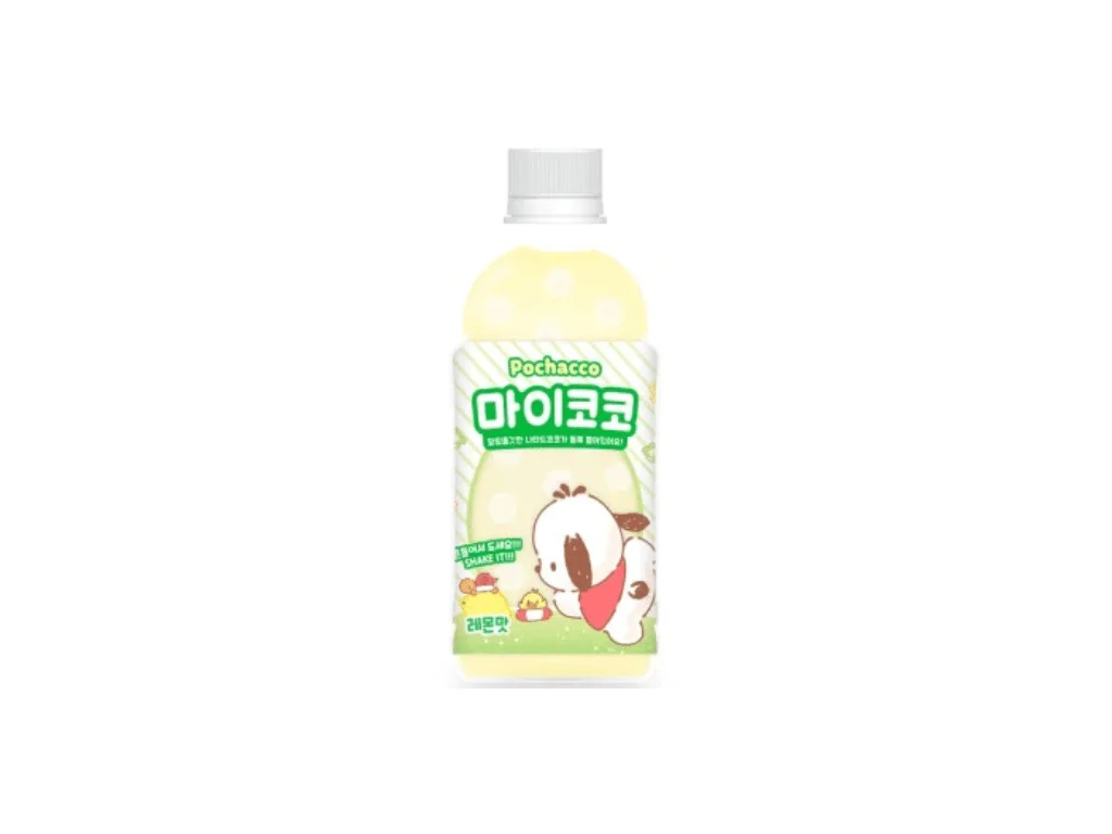 Bebida de limão com Nata de Coco Sanrio Pochacco 340ml KOR 1