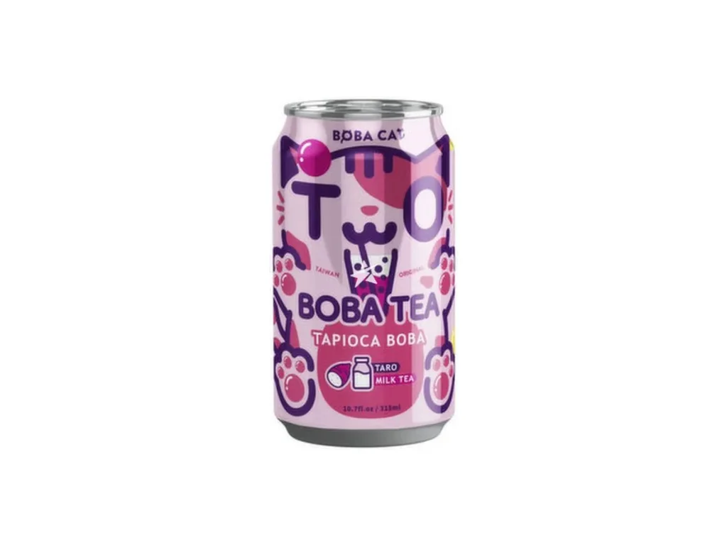 Boba Cat Taro Tapioca Bubble Milk Tea 315ml TWN 1