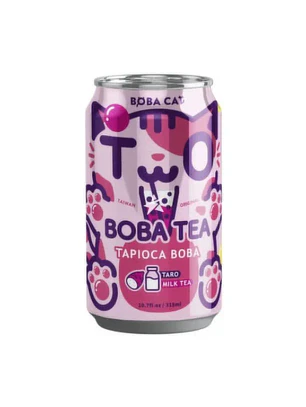 Boba Cat Taro Tapioca Bubble Milk Tea 315ml TWN