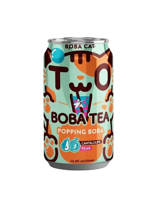 ChÃ¡ de leite com bolhas de tapioca Boba Cat Original 315ml TWN
