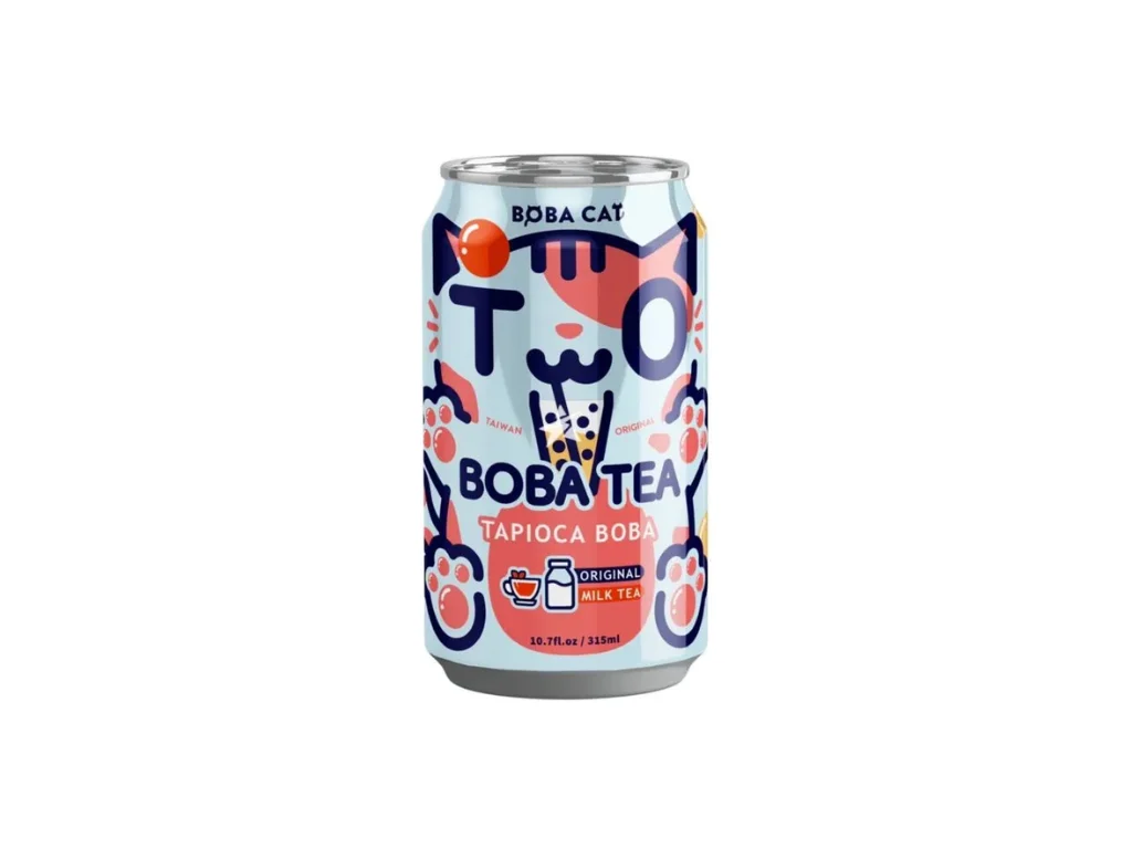 ChÃ¡ de PÃ©rolas com Milho e Pera Boba Cat Fruity 320ml TWN 1