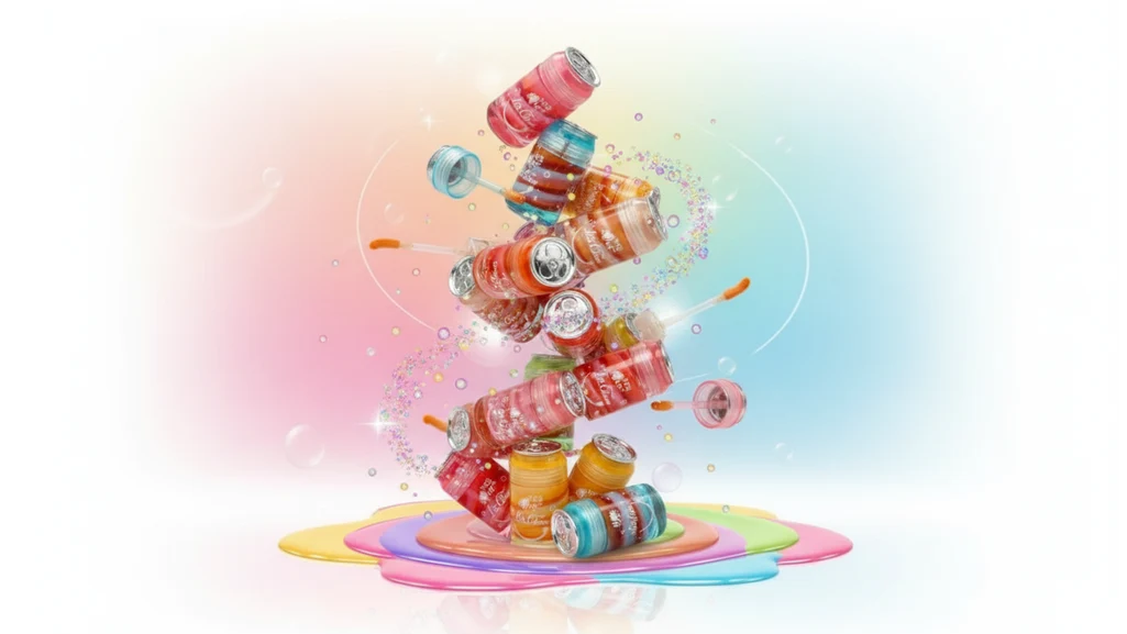Brilho Labial em forma de refresco 3