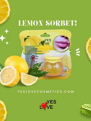 Máscara labial hidratante de limão - Yes Love