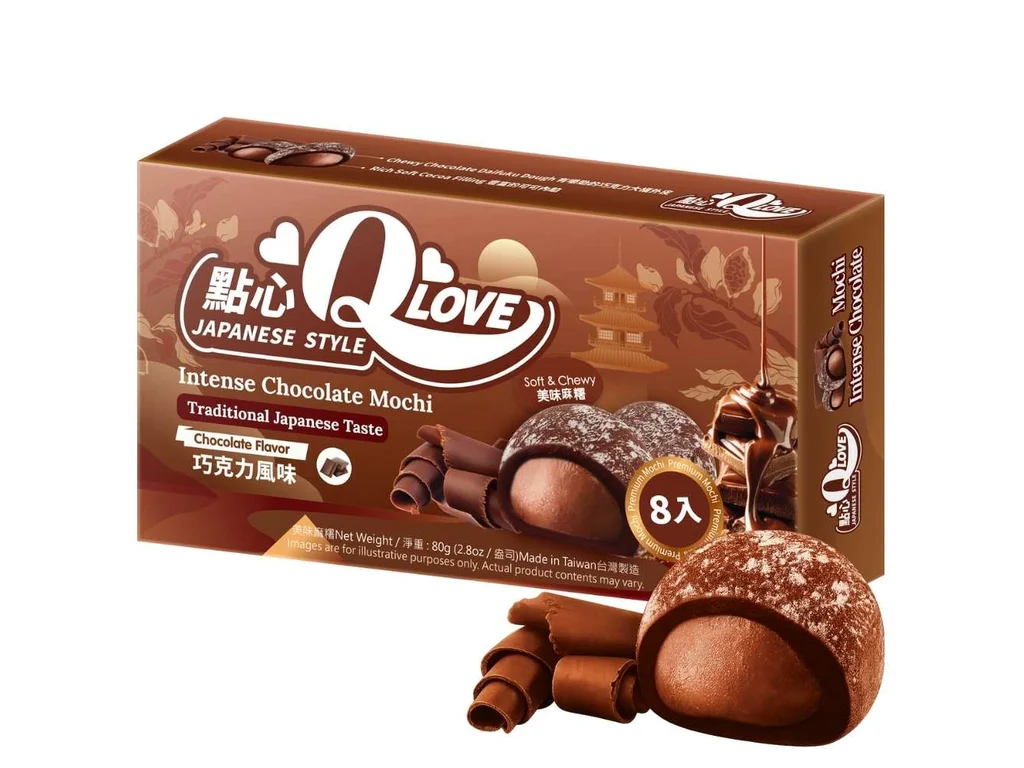 Mini Mochi de Chocolate Intenso QLove 80g TWN 1