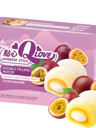 QLove Mochi Cremoso de Maracujá com Recheio Duplo 180g TWN