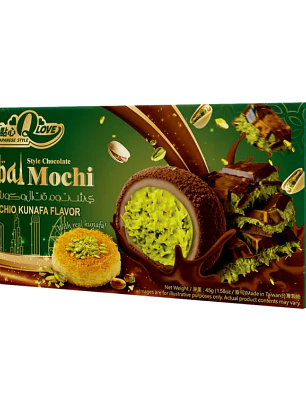 QLove Dubai Chocolate e Pistache Kunafa Deluxe Mochi 45g TWN