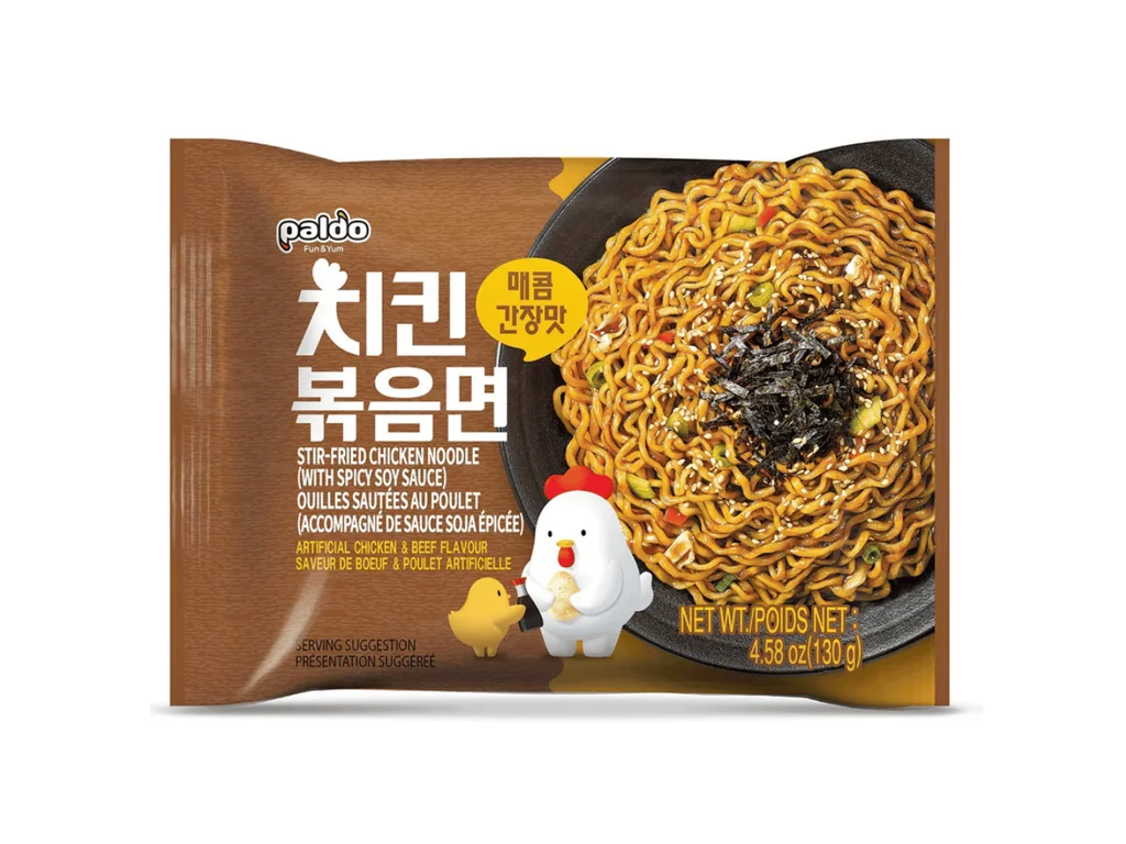 Ramen com Frango Frito Paldo 130g KOR 1