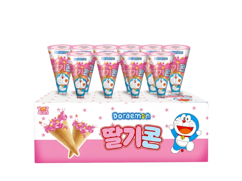 Doraemon Morango Milho 15g 1