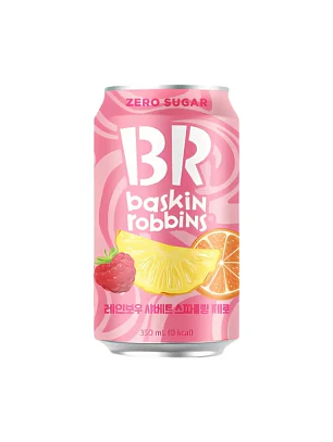 Bebida gaseificada Baskin Robbins Zero Rainbow Sherbet 350ml KOR