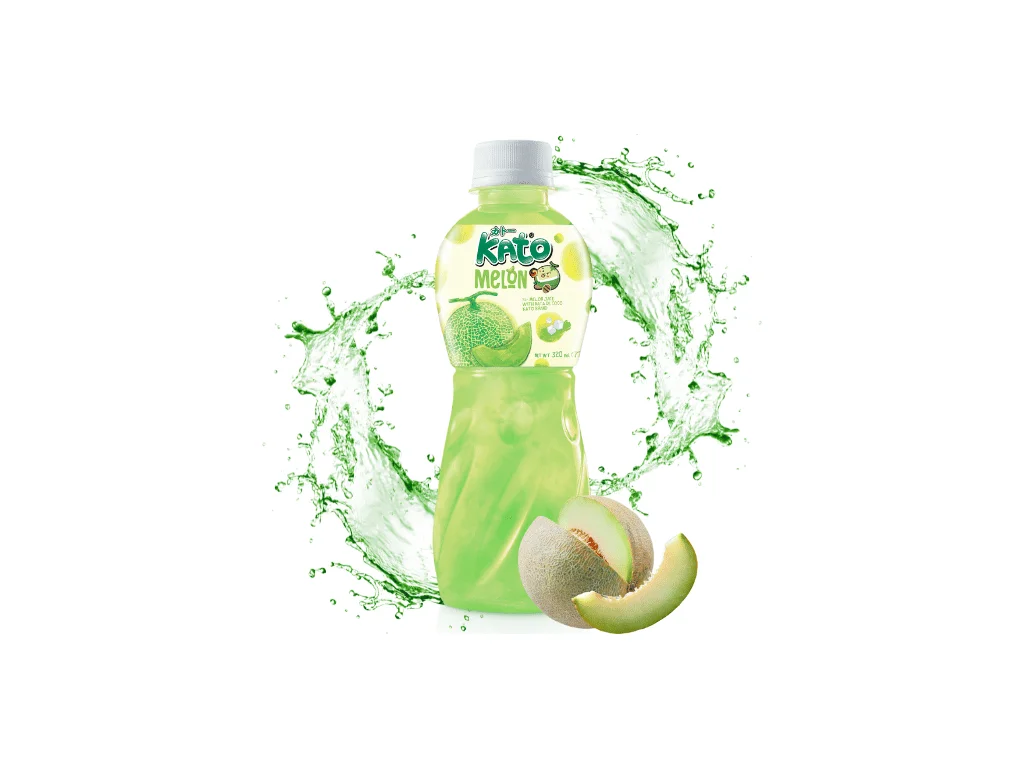 Suco de Melão Kato com Geléia de Nata De Coco 320ml THA 1