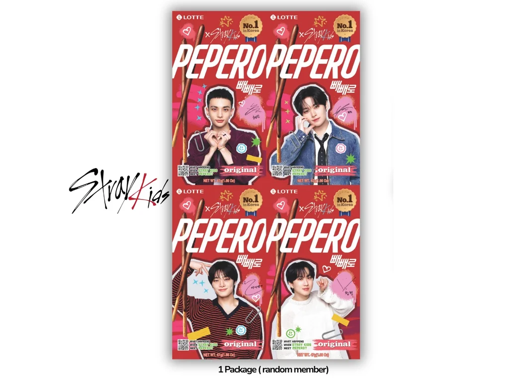 Lotte Pepero Stray Kids Original 47g KOR 1