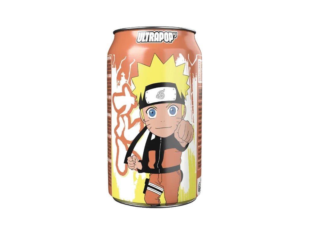 Refrigerante Naruto Shippuden Ultra Pop Laranja Naruto 330ml UE 1