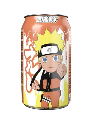 Refrigerante Naruto Shippuden Ultra Pop Laranja Naruto 330ml UE