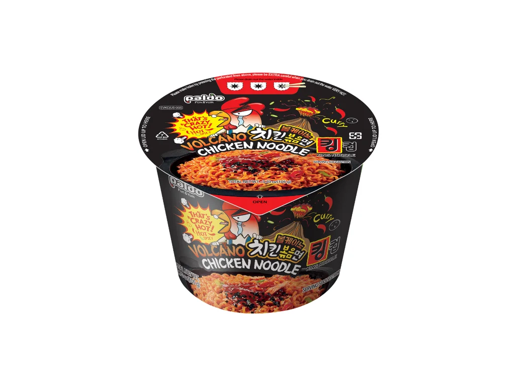 Paldo Volcano Chicken King Cup 105g KOR 1