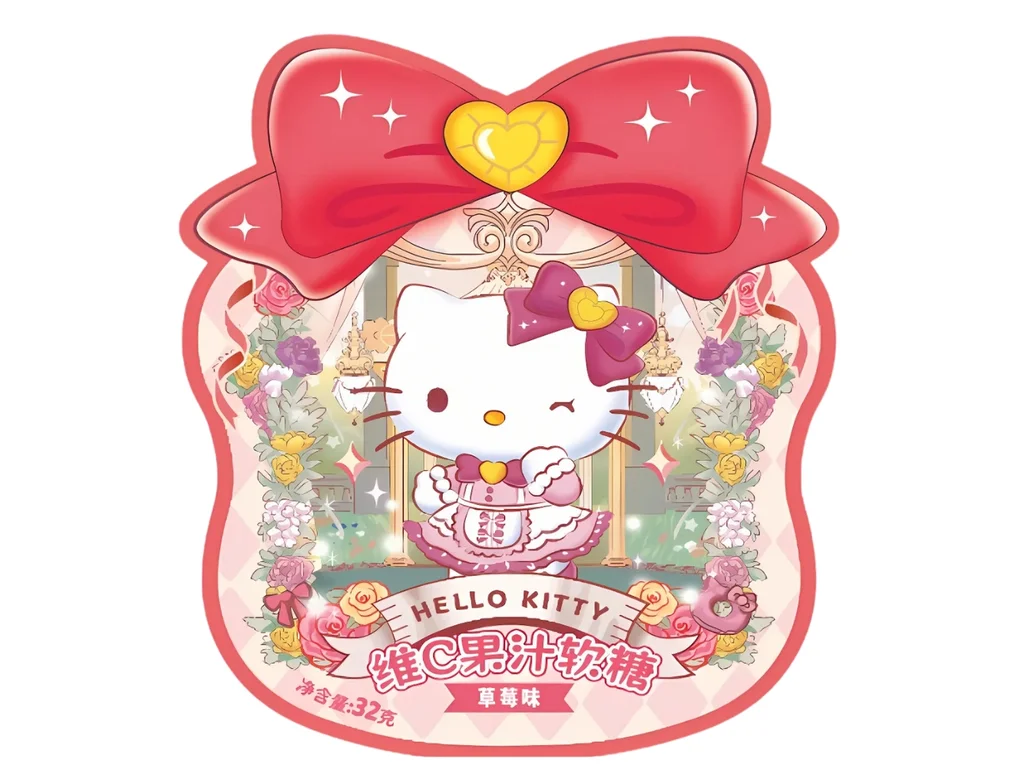 Balas de goma Qi Hello Kitty Morango 32g CHN 1