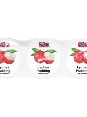 Pudim de lichia Rico com nata de coco 3x65g MYS