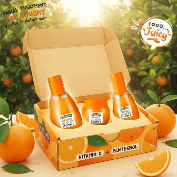 Set Skin Care Juicy Vitamine C - The fruit company 1