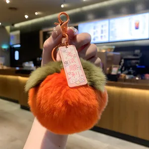 Chaveiro peluche fruta 1