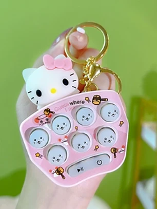 Chaveiro Pop it Woofer Mini game Anti stress