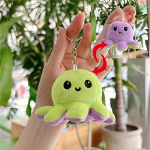 Chaveiro Octopus Dupla Face Peluche 1