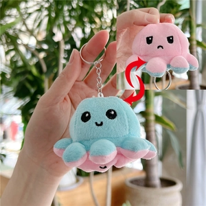 Chaveiro Octopus Dupla Face Peluche 2