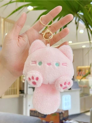 Chaveiro Gatinho Peluche