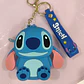 Bolsinha Chaveiro Porta moedas e phones de silicone Stitch e Angel - Thumbnail 2