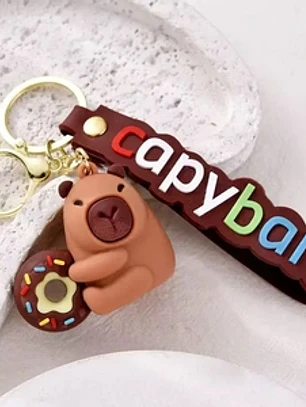 Chaveiro Capivara PVC
