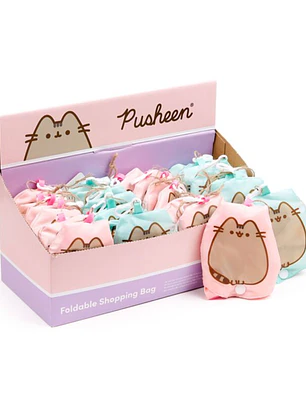 Saco de compras reutilizável dobrável Pusheen the Cat Hearts &