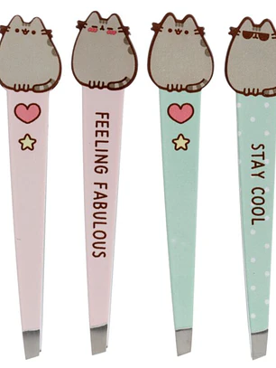 Pinças com forma Pusheen Foodie