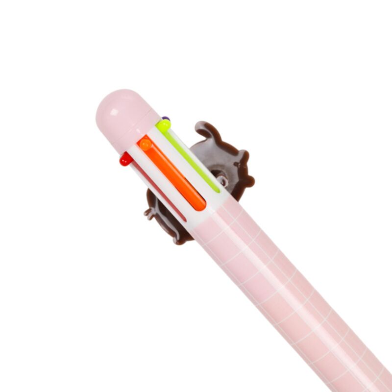 Caneta Multicolor com detalhe em PVC Pusheen (6 Cores) 11