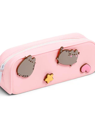 Estojinho de silicone Pusheen the Cat Stars & Hearts