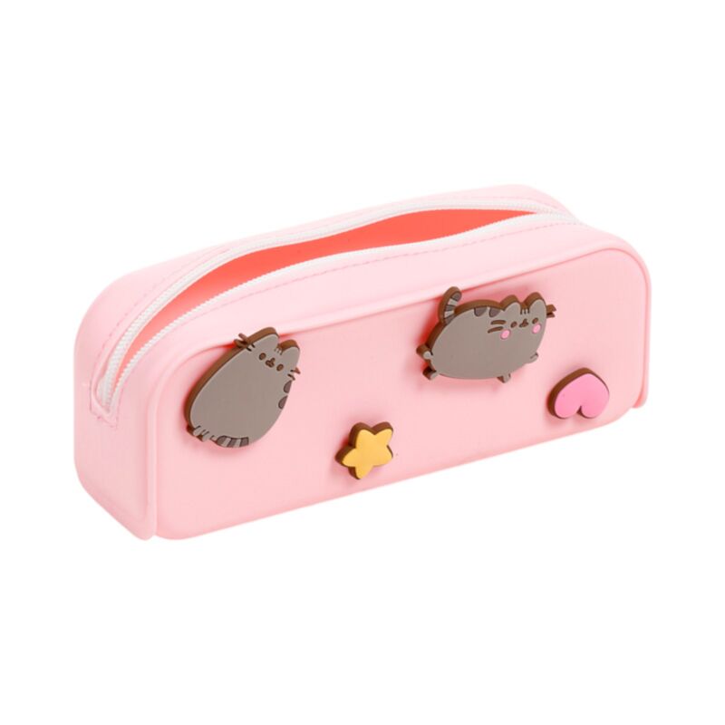 Estojinho de silicone Pusheen the Cat Stars & Hearts 6