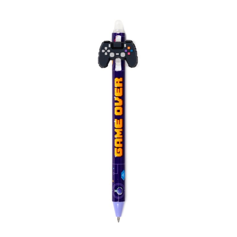 Caneta apagável com topo de silicone Inkredible Game Over 2